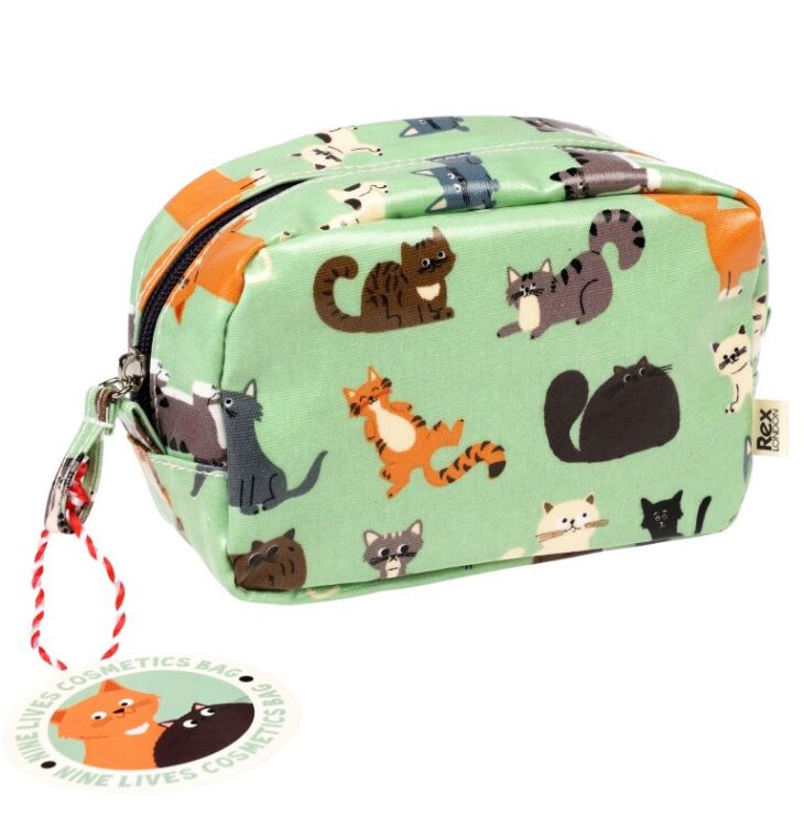 Nine Lives Make Up Bag