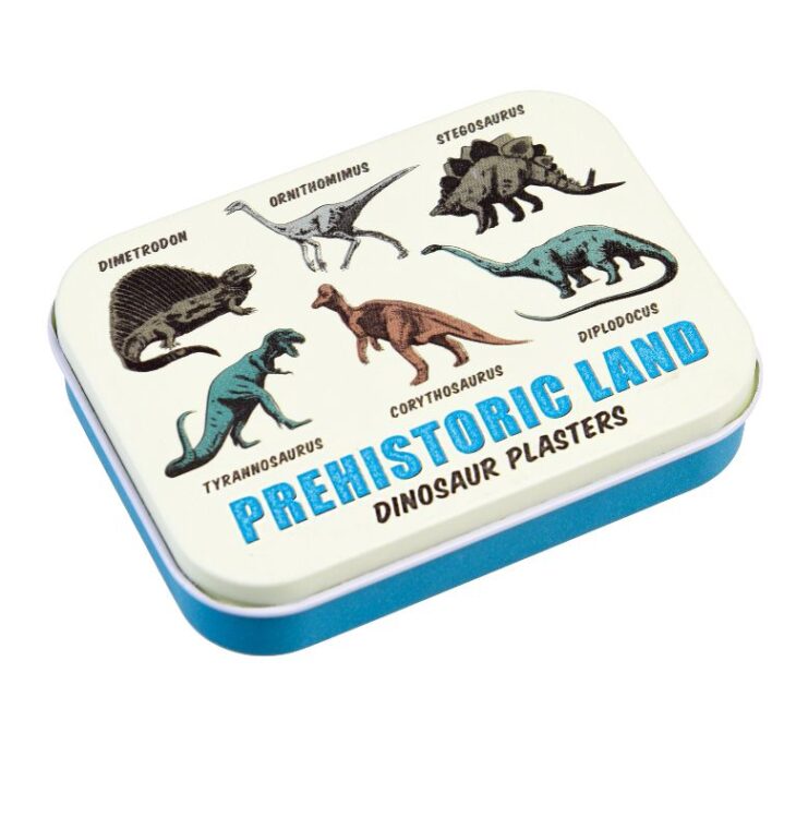 Prehistoric Land Plasters in a Tin (Pack of 30) - Rex London