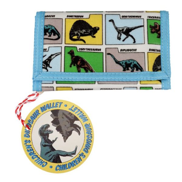 Prehistoric Land Children's Wallet-Rex London