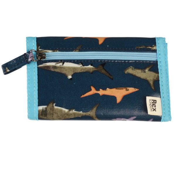 Sharks Children's Wallet- Rex London