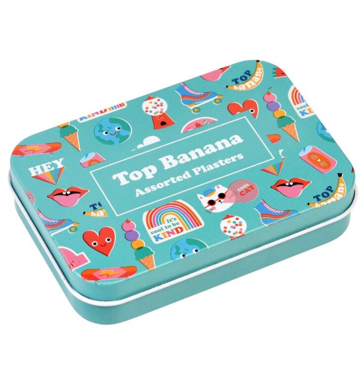 Top banana Plasters in a Tin (Pack of 30)
