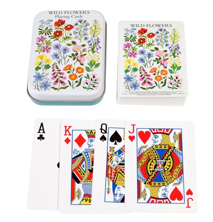 Wild Flowers Cards in Tin - Rex London