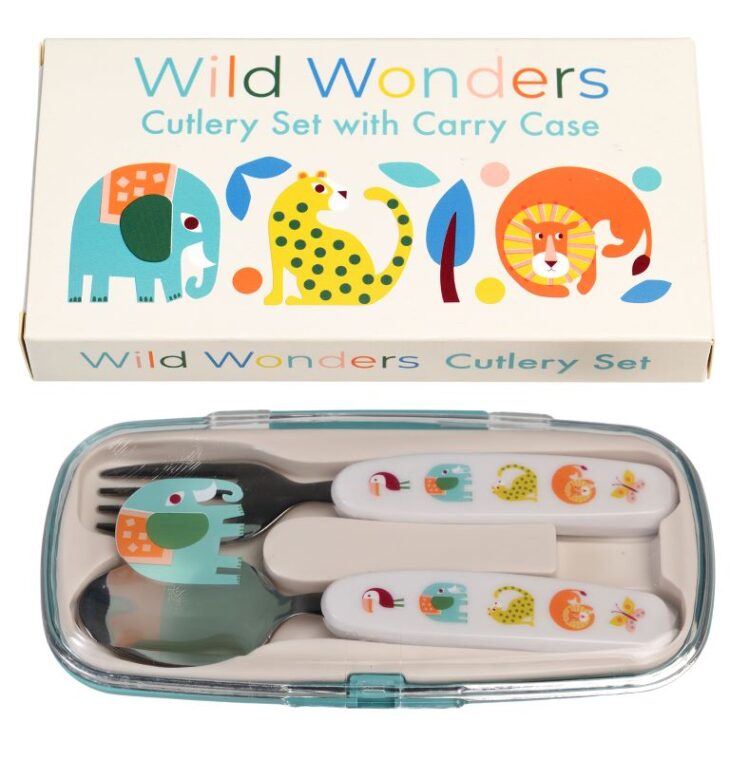 Wild Wonders Children's cutlery set - Rex&London