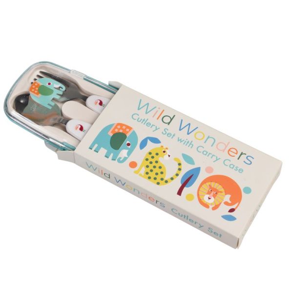 Wild Wonders Children's cutlery set - Rex&London