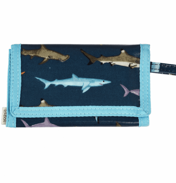 Sharks Children's Wallet- Rex London