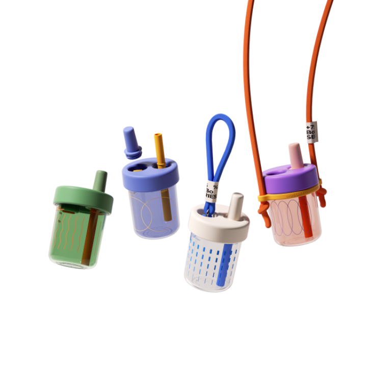 Eco-friendly portable BOBO straw cup 450ml - CHAKO LAB - Image 3