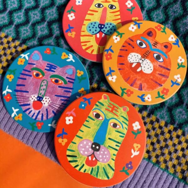 Cute Tiger Coaster