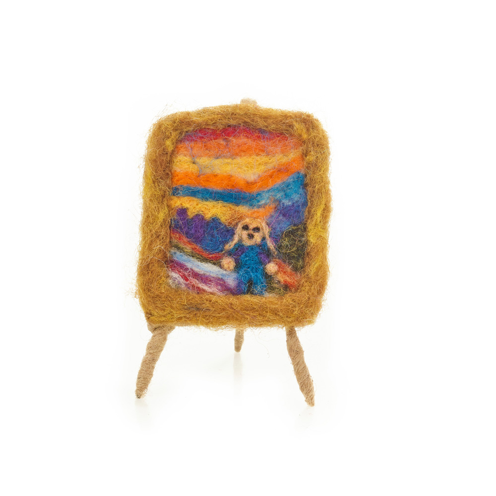 Felt so good - Handmade Felt Marvellous Masterpieces Standing Art Decoration - Image 4
