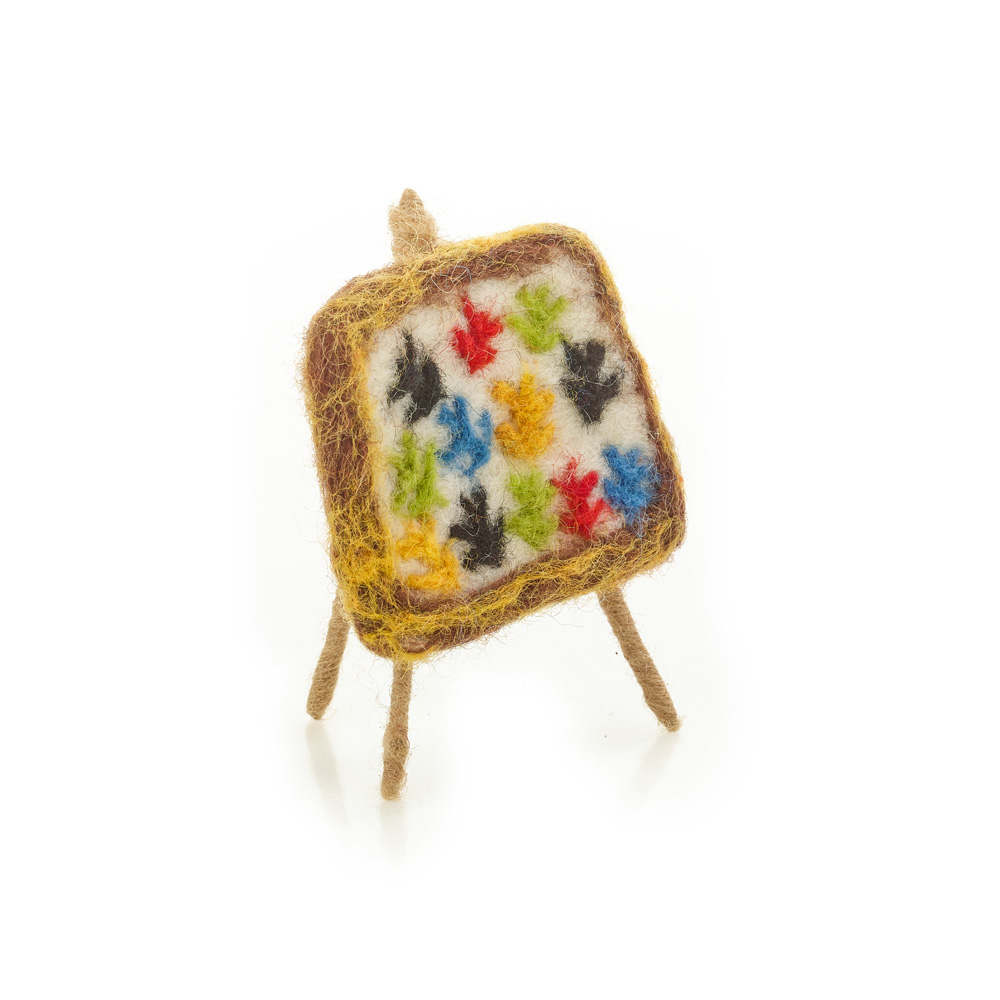 Felt so good - Handmade Felt Marvellous Masterpieces Standing Art Decoration - Image 9