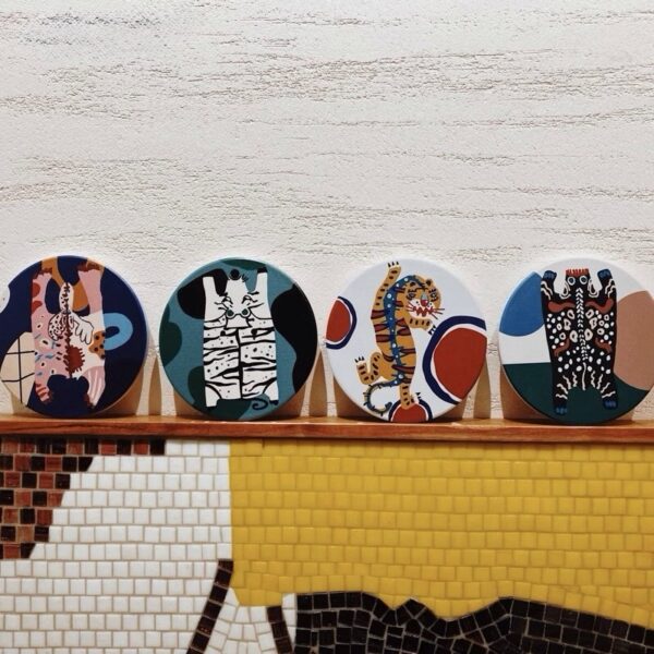 Cute Tiger Coaster