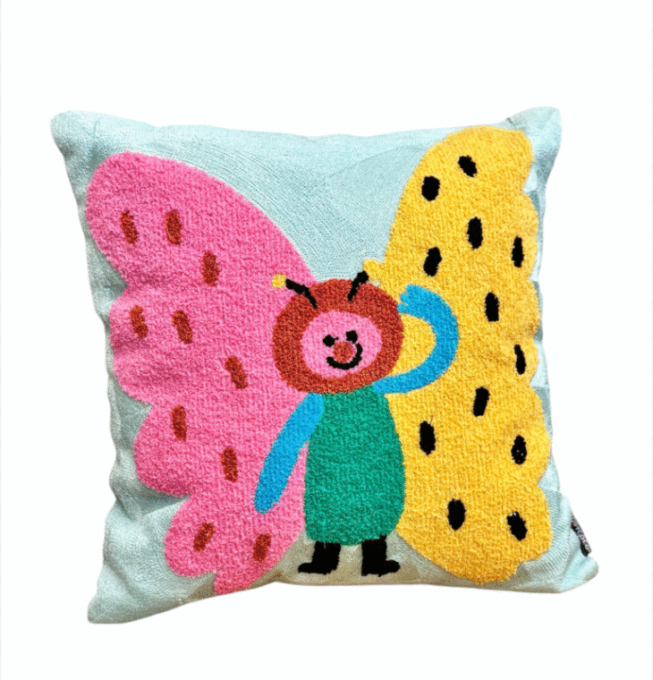 Throw Pillow (Butterfly)