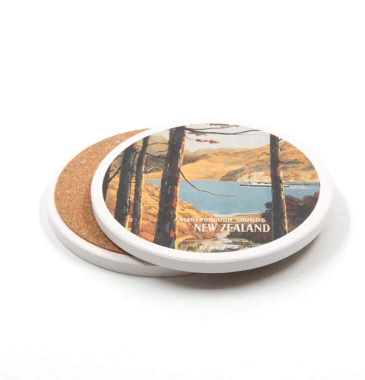 Marlborough Tourist Ceramic Coaster