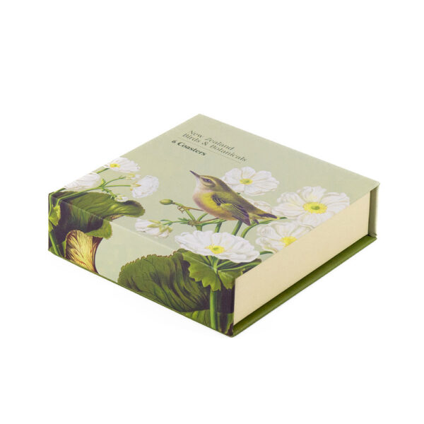 Birds & Botanicals of NZ Set of 6 Coasters