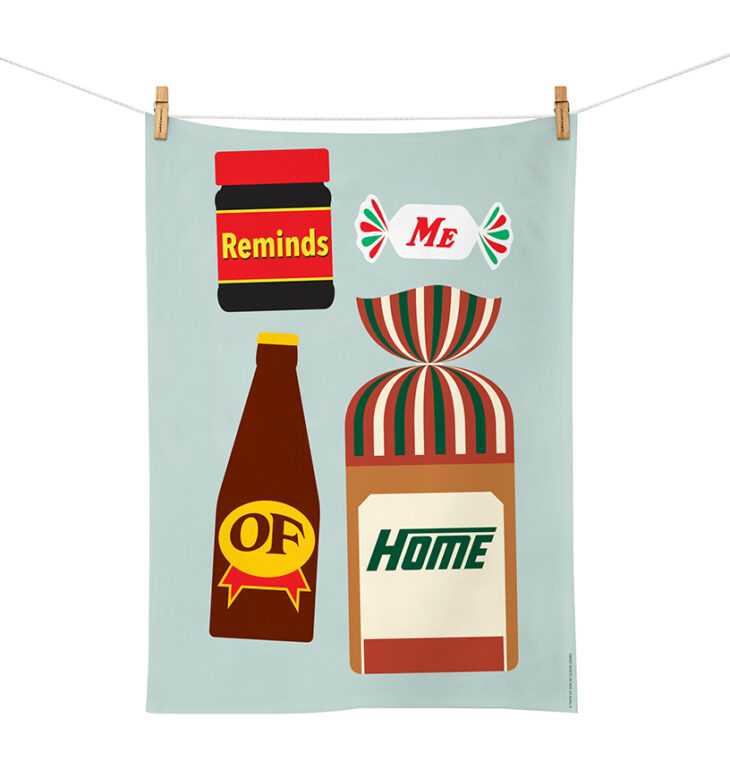 Glenn Jones - Taste of Kiwi Tea Towel