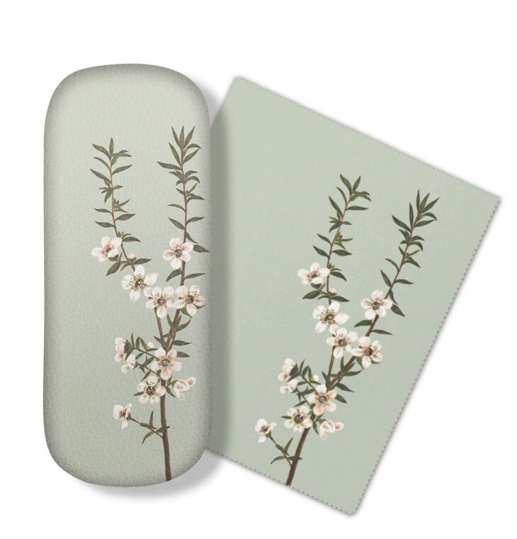 Vintage Botanical Manuka Glasses Case