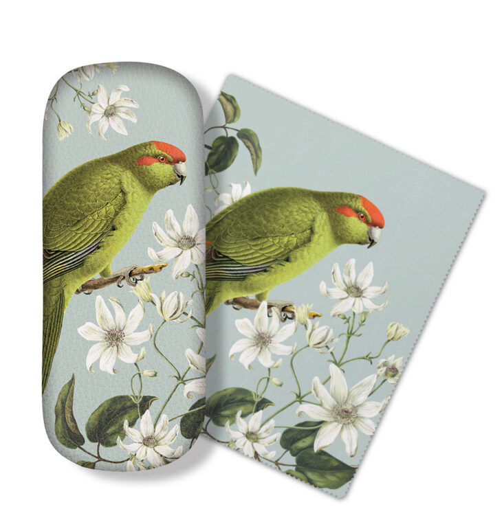 Birds & Botanicals Kakariki Glasses Case