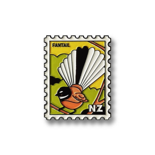Fantail Collectible Stamp Magnet