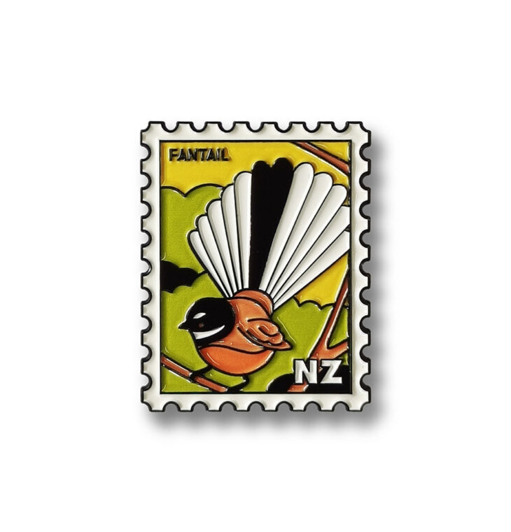 Fantail Collectible Stamp Magnet