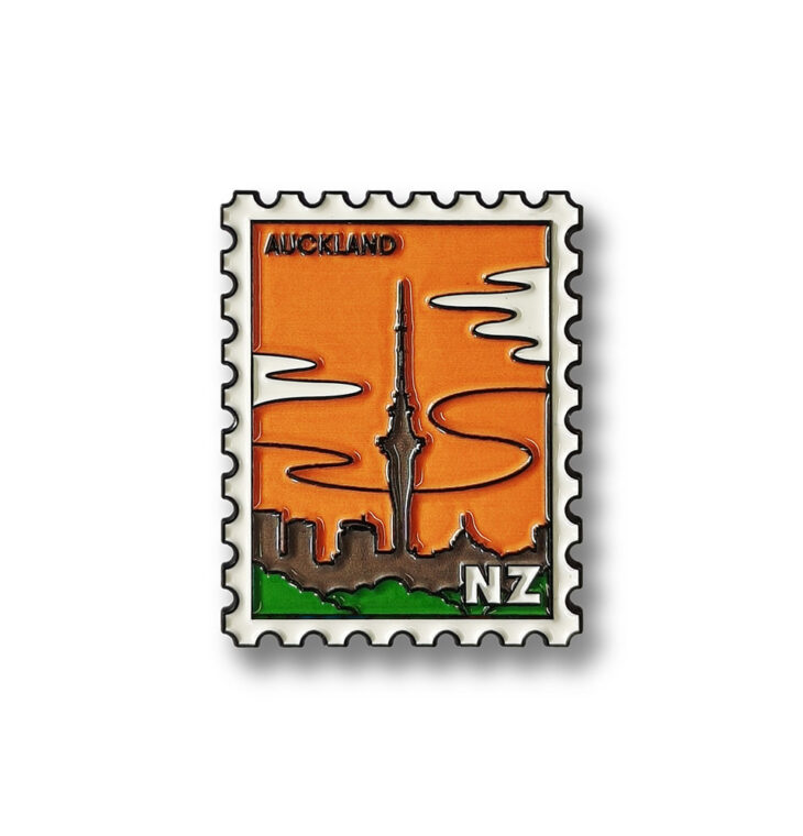 Auckland Collectible Stamp Magnet