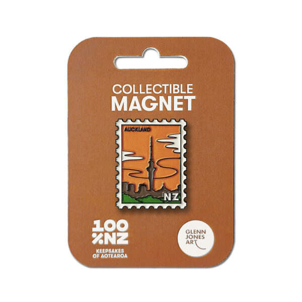 Auckland Collectible Stamp Magnet