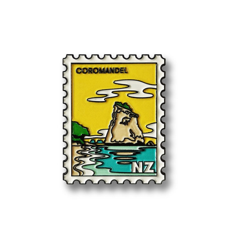 Coromandel Collectible Stamp Magnet