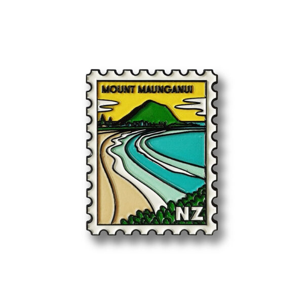 Mt Maunganui Collectible Stamp Magnet