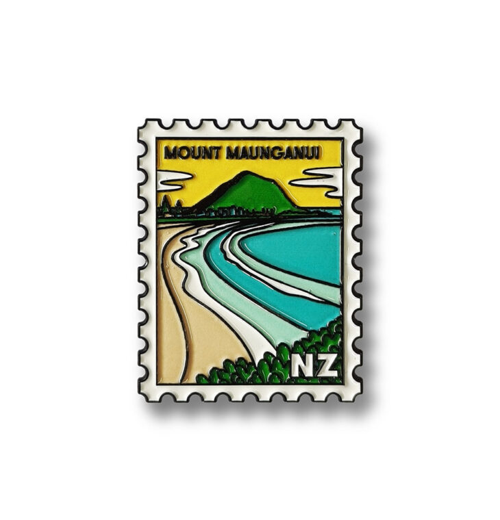Mt Maunganui Collectible Stamp Magnet