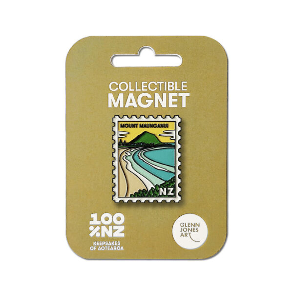 Mt Maunganui Collectible Stamp Magnet
