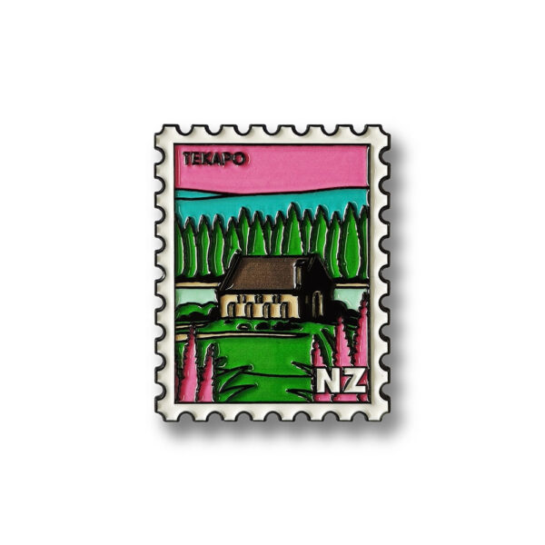 Tekapo Collectible Stamp Magnet