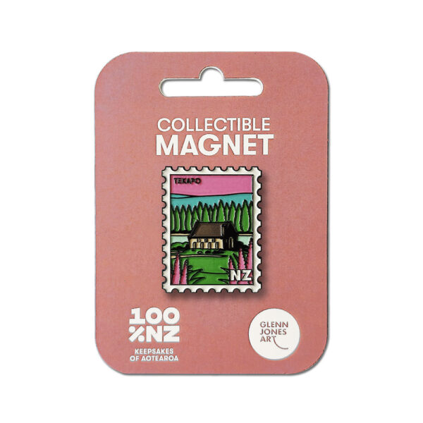 Tekapo Collectible Stamp Magnet