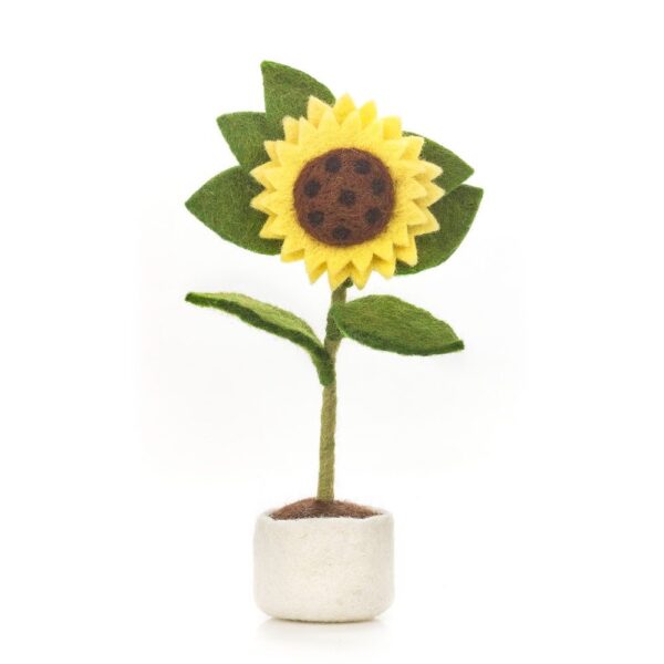 Felt so good - Handmade Felt Garden Sunflower Standing Home Decoration