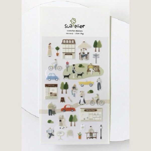 Suatelier Sticker Sheet No.1127 Slow day
