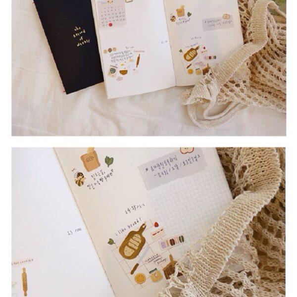 Suatelier Sticker Sheet No.1083 I like bread