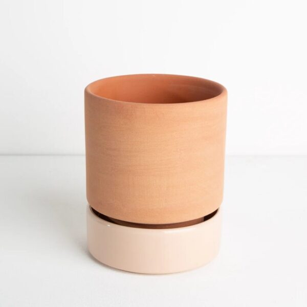 GARCIA
Grace Planter Medium - Rose Terracotta & Dusty Rose