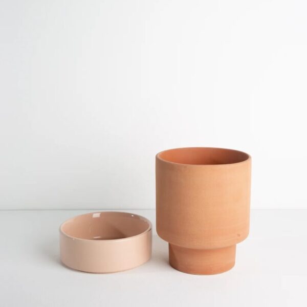GARCIA
Grace Planter Large -Rose Terracotta & Dusty Rose