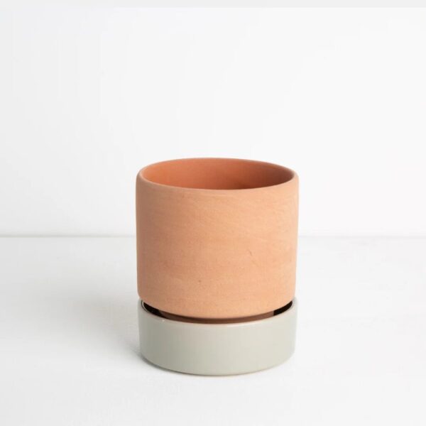 GARCIA
Grace Planter Medium - Rose Terracotta & Sage