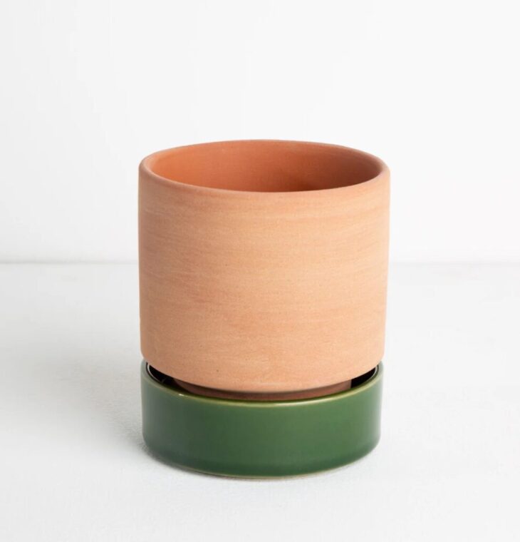 GARCIA
Grace Planter Large - Rose Terracotta & Olive