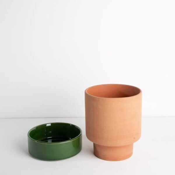 GARCIA
Grace Planter Large - Rose Terracotta & Olive
