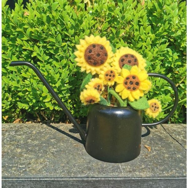Felt so good - Handmade Felt Garden Sunflower Standing Home Decoration