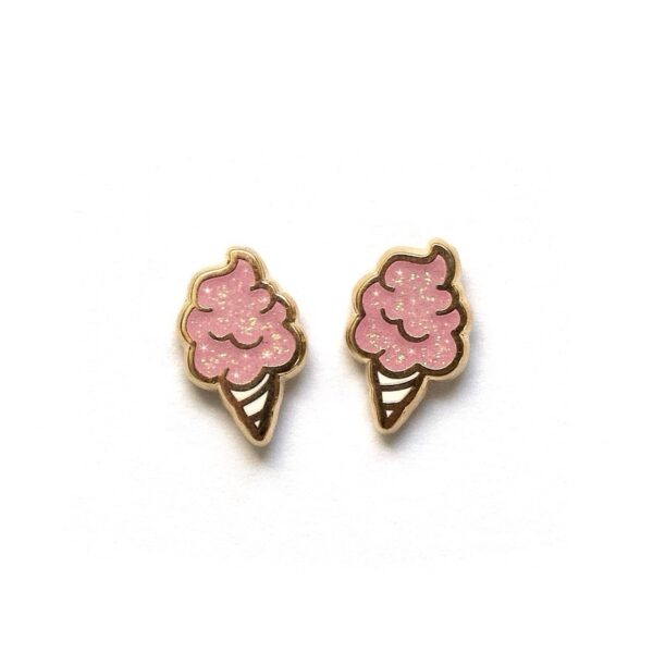 LUXCUPS CREATIVE- COTTON CANDY EARRINGS