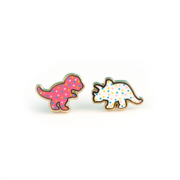LUXCUPS CREATIVE- DINO COOKIE STYLE 2 EARRINGS