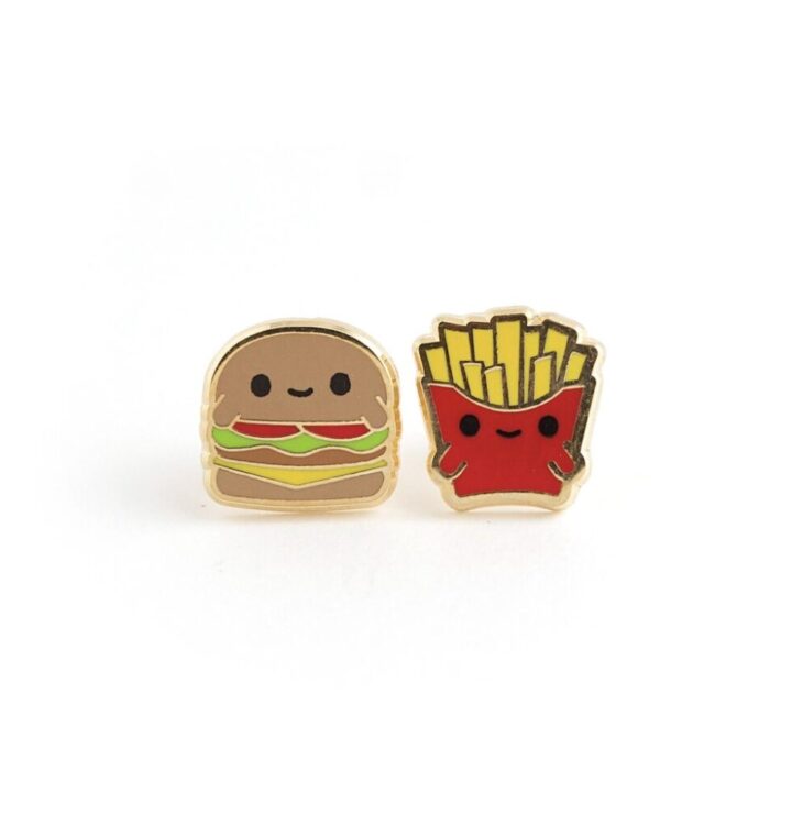 LUXCUPS CREATIVE- FAST FOOD FRIENDS EARRINGS