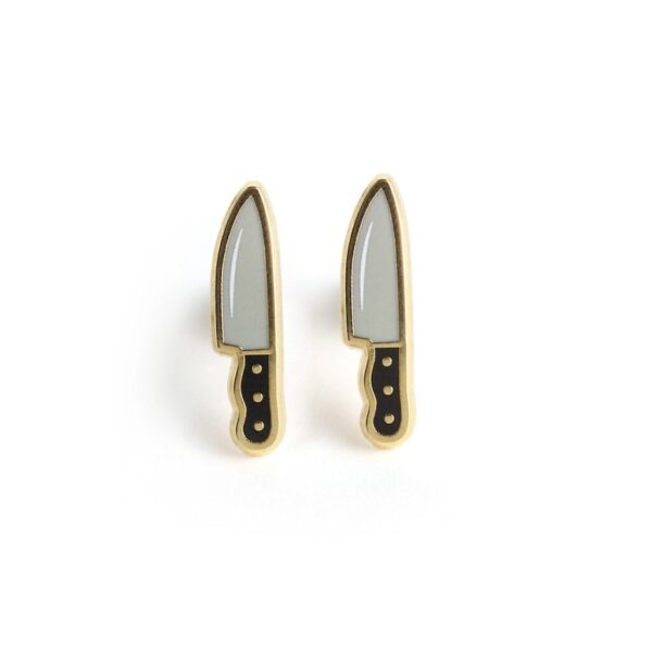 LUXCUPS CREATIVE- KNIFE EARRINGS