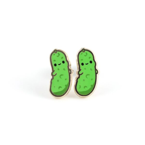 LUXCUPS CREATIVE- PICKLE EARRINGS