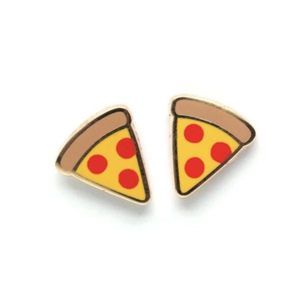 LUXCUPS CREATIVE- PIZZA EARRINGS