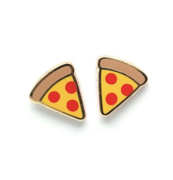 LUXCUPS CREATIVE- PIZZA EARRINGS