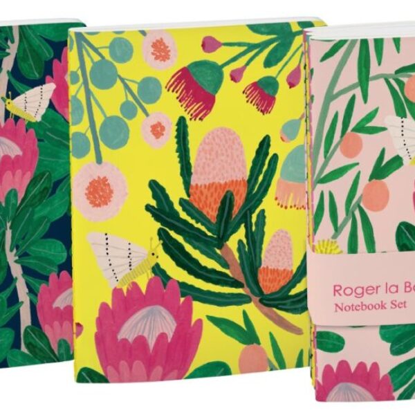 Roger La Borde - King Protea A6 Softback Notebook Set