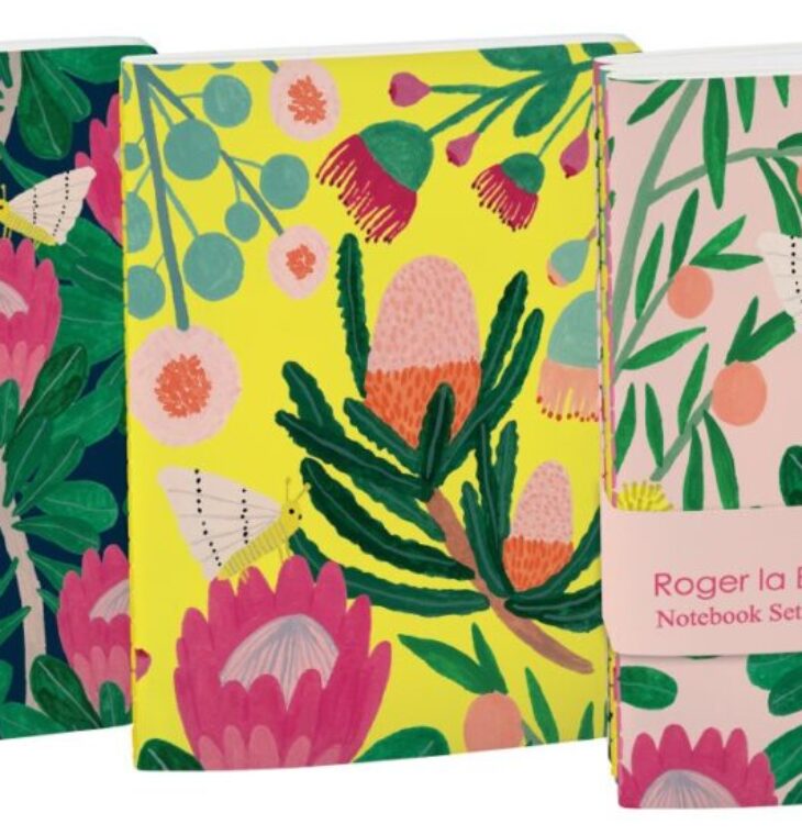 Roger La Borde - King Protea A6 Softback Notebook Set