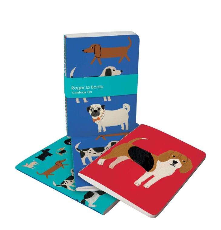 Roger la Borde - Shaggy Dogs A6 Softback Notebook Set