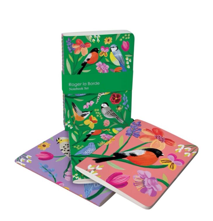 Roger La Borde - Bird Haven A6 Softback Notebook Set